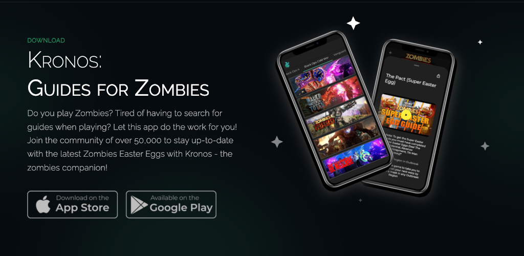 Kronos - Companion For Call Of Duty Zombies - Android Için APK.