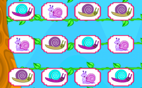 Matching Game-Twirl Snail Kids screenshot 13