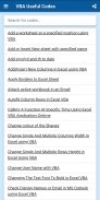 VBA Useful Codes screenshot 1