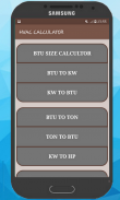 HVAC  Calculator Refrigerant screenshot 0