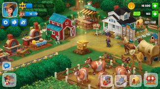 Wild West: Farm város építése screenshot 1