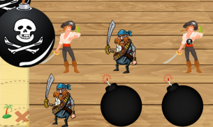 समुद्री डाकू बच्चों के लिए खेल screenshot 1