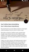 Script Writing - How To Write A Script screenshot 6