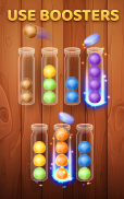 Color Ball Sort Wooden Puzzle screenshot 0