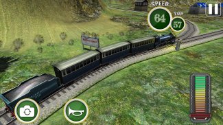 Fast Euro Train Driver Sim: Juegos  trenes 3D 2018 screenshot 0