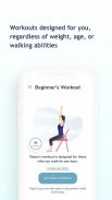 20 Min Beginners Workout Free screenshot 14