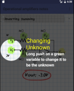 Operational amplifiers notes screenshot 5