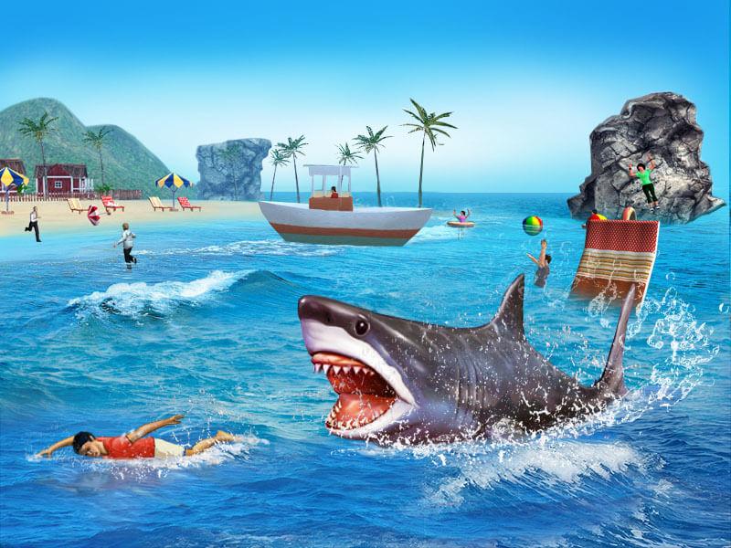 Angry Sharks Game - Free Download