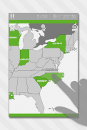 あそんでまなべる アメリカ地図パズル screenshot 5