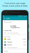 Instant - Quantified Self, Track Digital Wellbeing screenshot 2