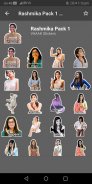 Rashmika Mandanna Stickers (WAStickerApps) screenshot 1