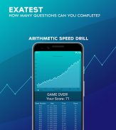 Exatest Arithmetic Speed Drill screenshot 5