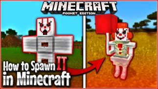 Clown Pennywise skins for MCPE screenshot 2