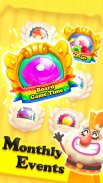 Crazy Candy Bomb - Free Match 3 Trò chơi screenshot 0