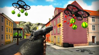 तरबूज शूटिंग 3 डी खेल screenshot 8