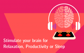 Mindroid 🧠 Entspannung, Produktivität Mindmachine screenshot 1