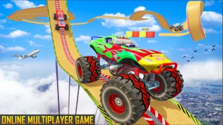 Monster Truck Impossible Tracks Racing- Stunt Game screenshot 7