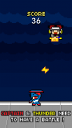 Captain vs Thunder : Superheroes 8bit Alliance War screenshot 4