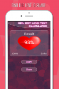 Girl Boy love test calculator screenshot 4