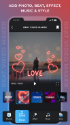 Love video maker with music - Photo Slideshow screenshot 3