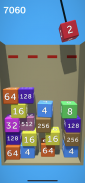 Tower Cube: 2048 merge 3D puzzle screenshot 2