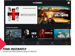 myCANAL, la TV by CANAL screenshot 1