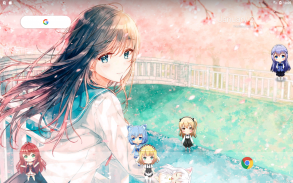 Anime Live2D Carta da Parati screenshot 1