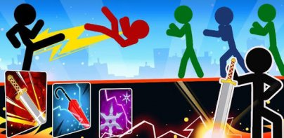 Stickman Fighter : Mega Brawl (stick fight game)