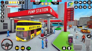 Permainan bus simulator luring screenshot 7