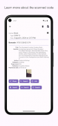 ScanDroid QR & Barcode scanner screenshot 2