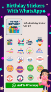 Birthday Stickers For WAStickerApps screenshot 4