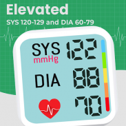 Blood Pressure BPM Tracker screenshot 1