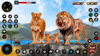 Jeux de lion simulateur animal screenshot 2