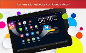 Lanzador con Iconos Vivos para Android screenshot 3