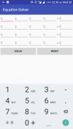 Equation Solver screenshot 1