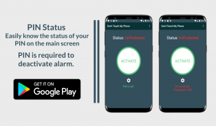 Don't Touch My Phone: Security Alarm by Hand Touch screenshot 3