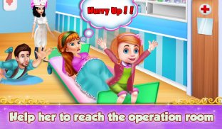 Pregnant Mom Newborn Baby Game screenshot 0