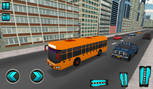 City Coach Bus Driving Simulator & Parking 2019 screenshot 6