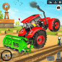 Tractor Farming Driving Games Icon