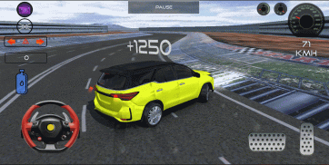 Toyota Fortuner Drive Car Game screenshot 1