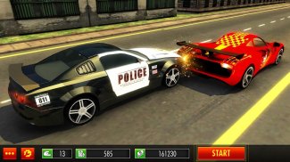 Police Car vs Gangster Escape screenshot 5