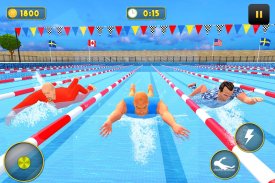 campeonato de carrera de agua de piscina de niños screenshot 8