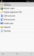 B-Folders Password Manager screenshot 1