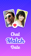 Date in Asia- Citas y chat para solteros asiáticos screenshot 0