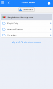 English- Portuguese Flashcards screenshot 6