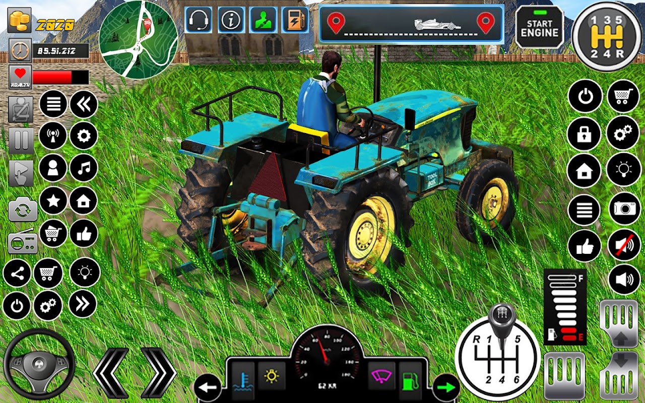 Jogos agrícolas dos EUA jogo de trator versão móvel andróide iOS