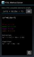 FOIL Method Solver (FREE) screenshot 3