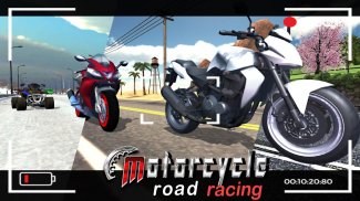 Motorcycle Road Racing screenshot 2