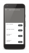 Learn To Code (JavaScript) screenshot 1