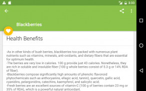 Fruits Nutrition and Benefits screenshot 22